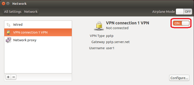 a screenshot of Ubuntu